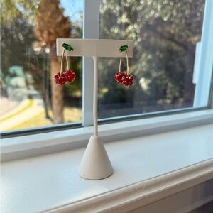 Piper K Cherry Drop Earrings